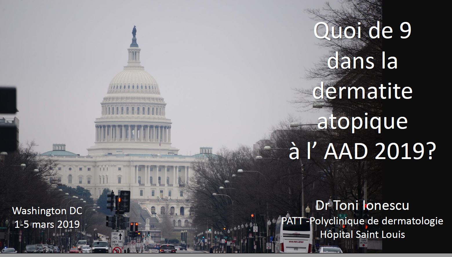 QUOI DE NEUF ECZEMA AAD2019 TONI LONESCU