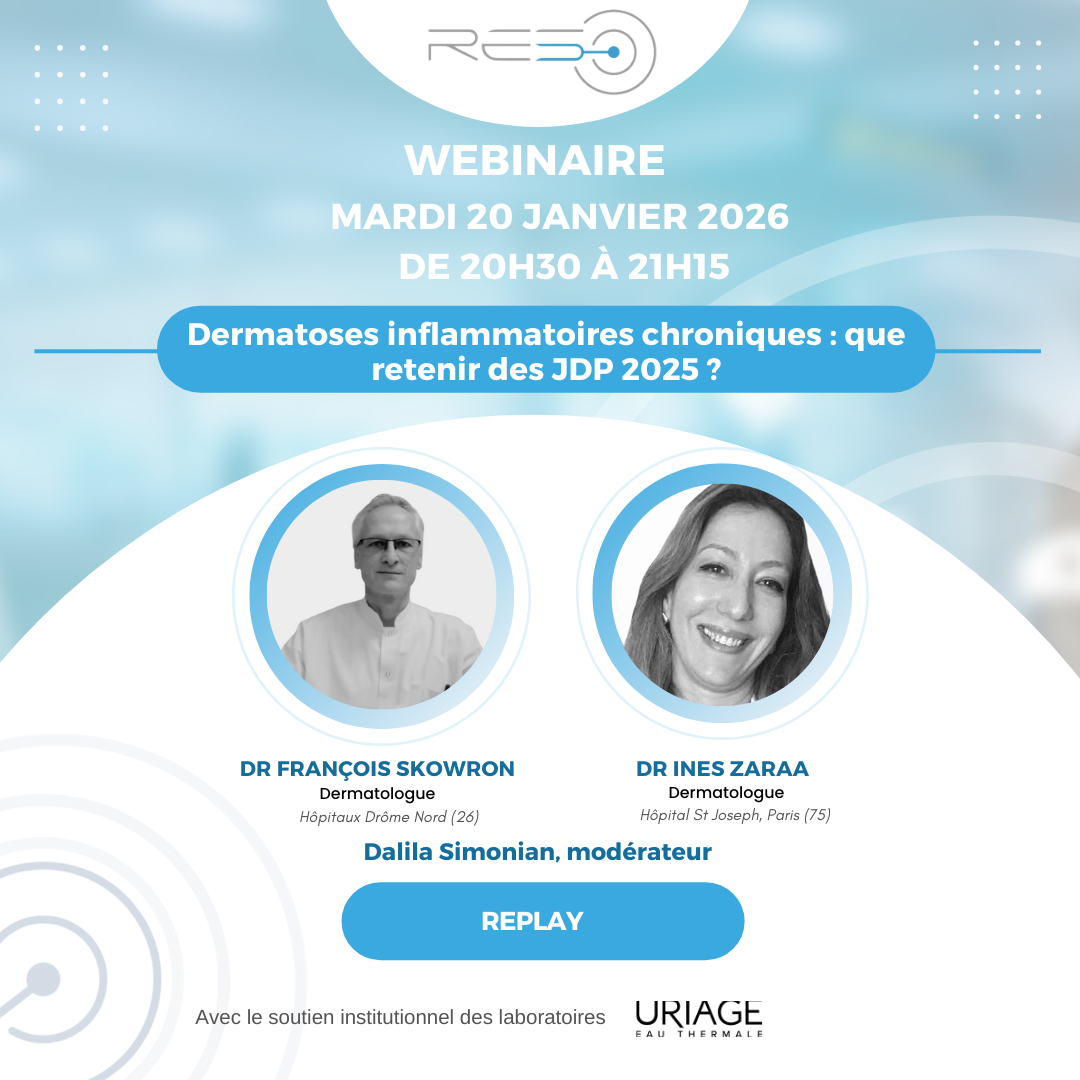 invitation webinaire dermato 20 janvier 2026